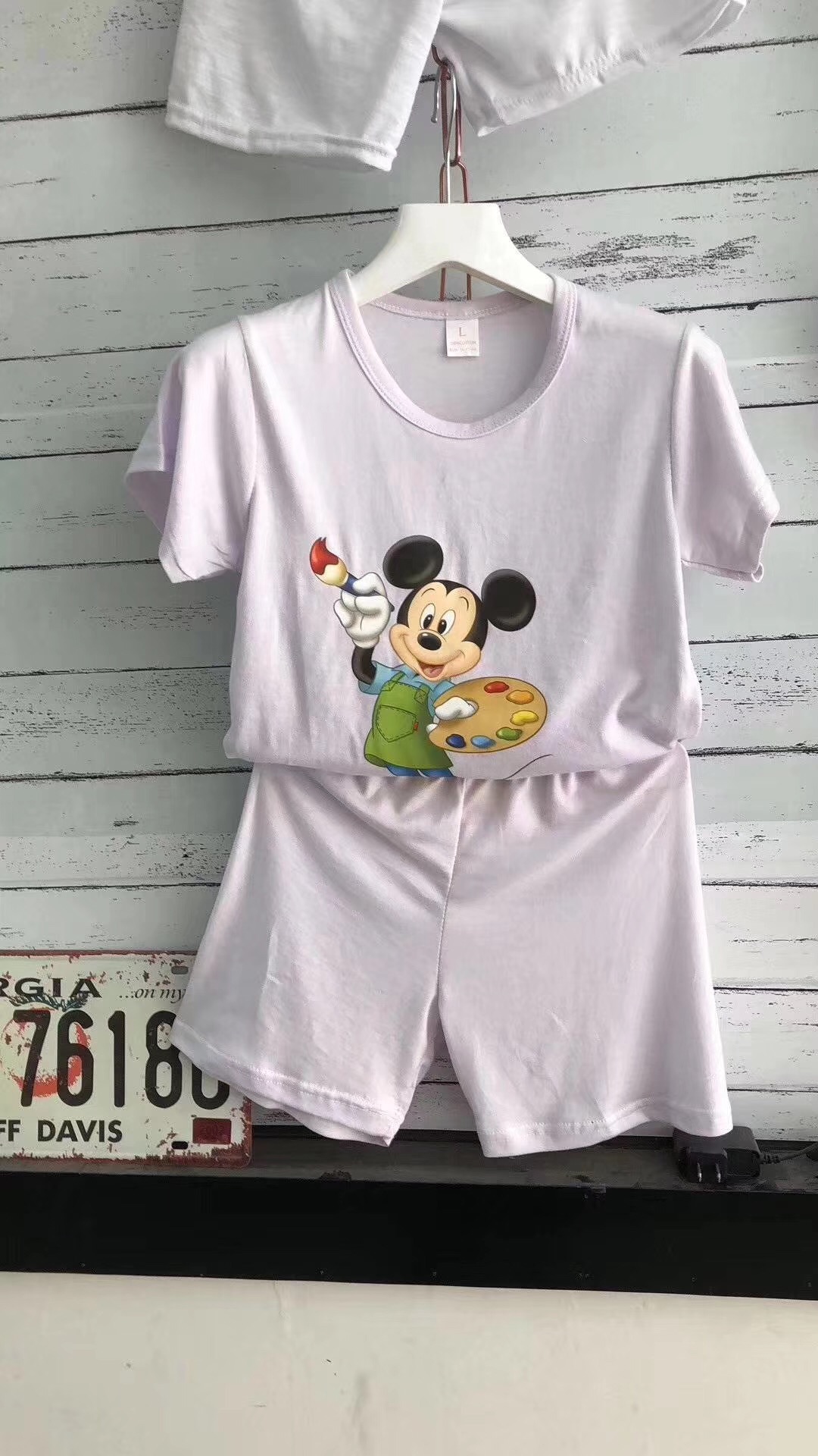 兒童套裝批發(fā) 地?cái)偱芰?5元模式兒童衣服貨源